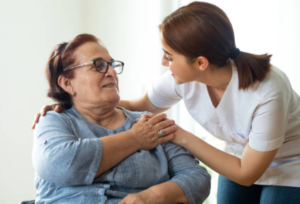 Practical NDIS Daily Living Skills training in meal preparation and kitchen safety.